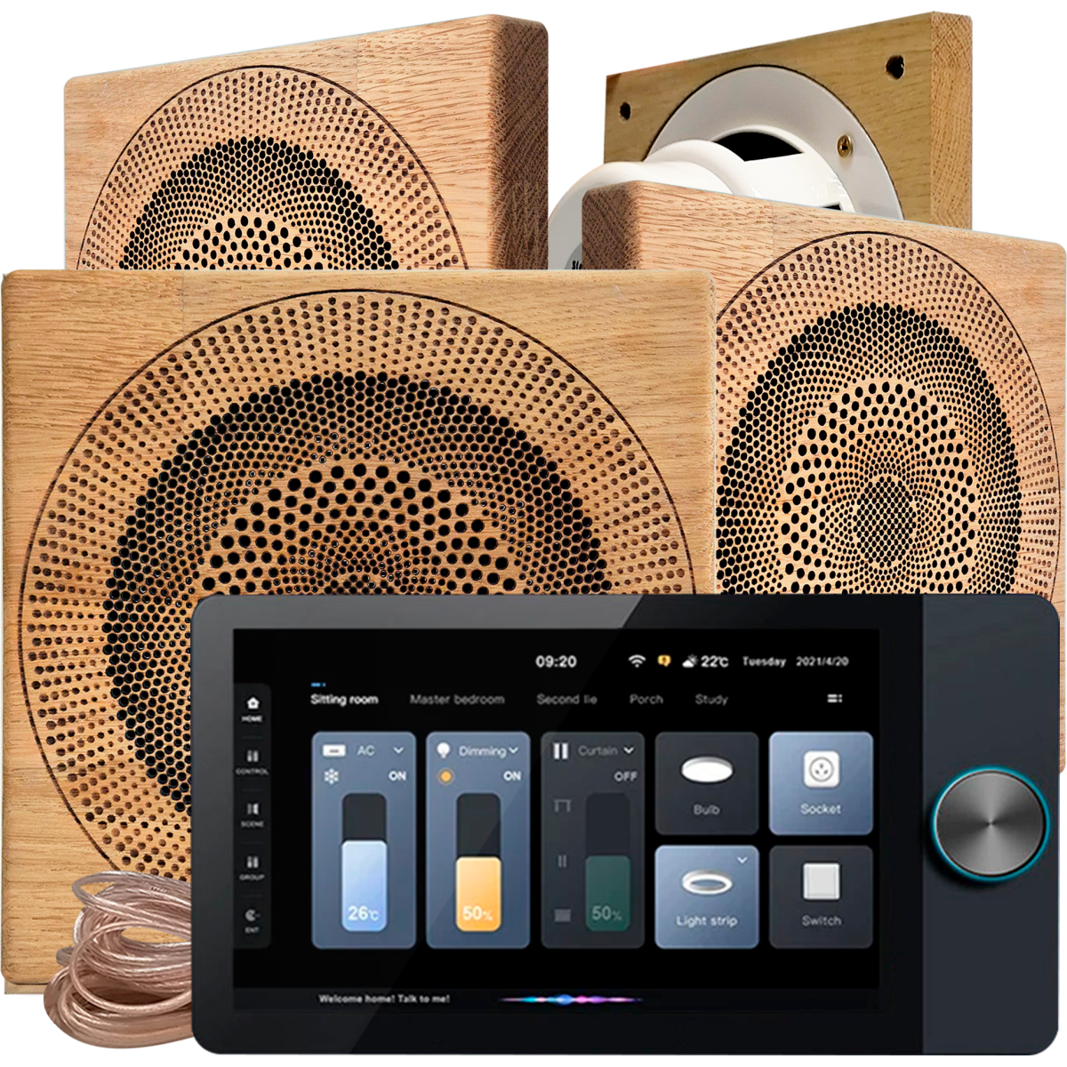Акустическая система SMART HOME MUSIC 2.0 - Sauna Square 4 — изображение 2