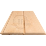 Вагонка SoftLine из ольхи черной 15х120 П.М.