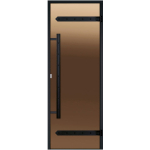 Дверь для турецкой бани HARVIA Legend ALU 700x1900 бронза  DA71901L